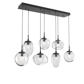 Cosmos LED Linear Pendant in Matte Black (404|PLB0069-07-MB-FC-C01-L3)
