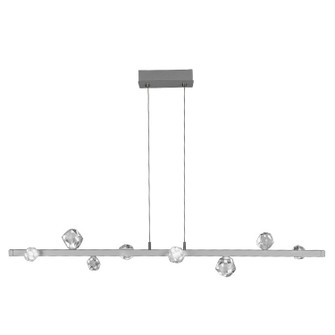 Stella LED Linear Suspension in Beige Silver (404|PLB0070-54-BS-CZ-CA1-L3)