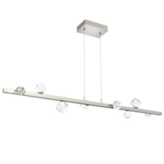 Stella LED Linear Suspension in Beige Silver (404|PLB0070-54-BS-CZ-CA1-L3)