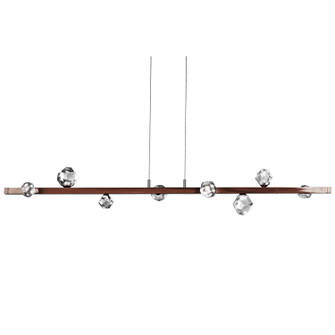 Stella LED Linear Suspension in Oil Rubbed Bronze (404|PLB0070-54-RB-CZ-CA1-L3)