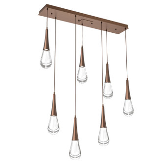 Raindrop LED Linear in Oil Rubbed Bronze (404|PLB0078-07-RB-C-C01-L3)