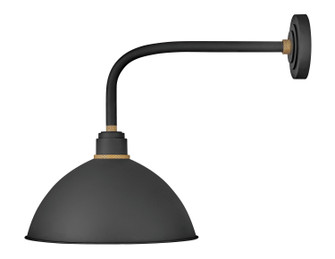 Foundry Dome LED Barn Light in Textured Black (13|10615TK)