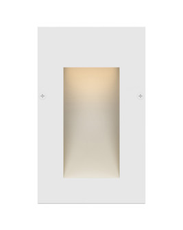 Taper LED Step Light in Satin White (13|1562SW)