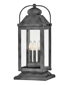 Anchorage LED Pier Mount in Aged Zinc (13|1857DZ-LV)