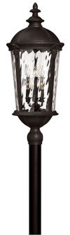 Windsor LED Post Top or Pier Mount Lantern in Black (13|1921BK)