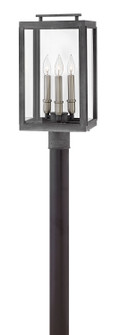 Sutcliffe LED Post Top/ Pier Mount in Aged Zinc (13|2911DZ)