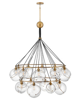 Skye LED Chandelier in Heritage Brass (13|30308HBR)