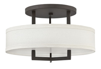 Hampton LED Semi-Flush Mount in Buckeye Bronze (13|3201KZ)