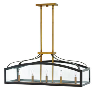 Clarendon LED Linear Chandelier in Bronze (13|3416BZ)