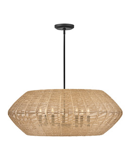 Luca LED Chandelier in Black (13|40385BLK-CML)