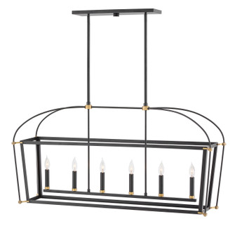 Selby LED Pendant in Black (13|4054BK)