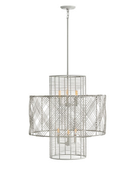 Nikko LED Chandelier in Light Ashwood (13|41065LAW)