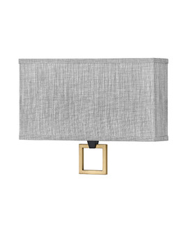 Link Heathered Gray LED Wall Sconce in Black (13|41303BK)