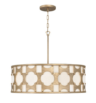 Carter Six Light Chandelier in Burnished Gold (13|4736BNG)