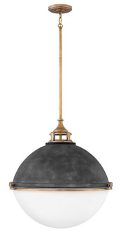 Fletcher LED Chandelier in Aged Zinc (13|4836DZ)