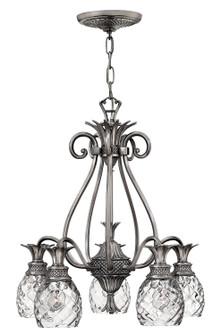 Plantation LED Foyer Pendant in Polished Antique Nickel (13|4885PL)