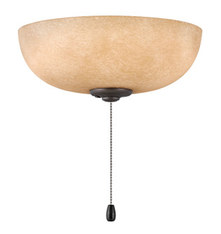 Light Kit with Glass Bowl LED Fan Light Kit in Appliance White (13|930005FAW-AM)