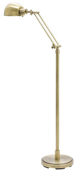 Addison One Light Floor Lamp in Antique Brass (30|AD400-AB)