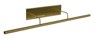 Slim-line LED Picture Light in Satin Brass (30|DSLEDZ43-51)