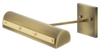 Classic Traditional LED Picture Light in Antique Brass w/Polished Brass (30|DTRLEDZ14-AB/PB)