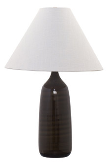 Scatchard One Light Table Lamp in Brown Gloss (30|GS100-BR)