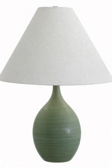 Scatchard One Light Table Lamp in Green Matte (30|GS300-GM)
