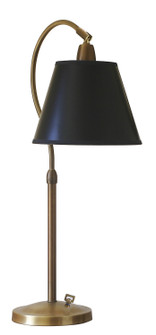 Hyde Park One Light Table Lamp in Weathered Brass (30|HP750-WB-BP)