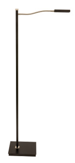 Lewis LED Floor Lamp in Black With Satin Nickel (30|LEW800-BLK)