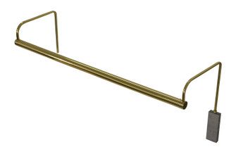 Slim-line LED Picture Light in Polished Brass (30|SLEDZ29-61)