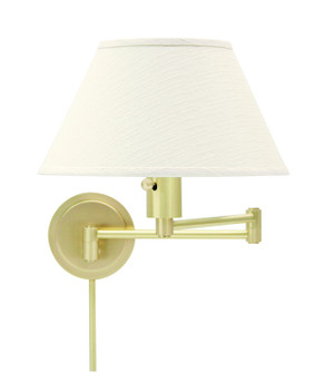 Home/Office One Light Wall Sconce in Satin Brass (30|WS14-51)
