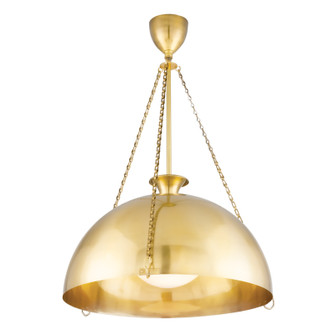 Levette One Light Pendant in Aged Brass (70|1226-AGB)