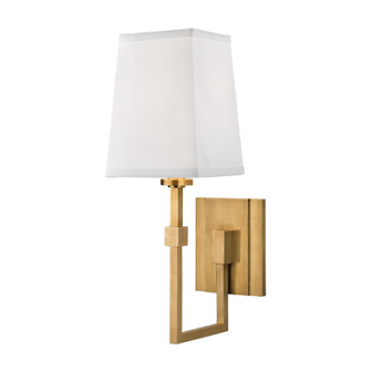 Fletcher One Light Wall Sconce in Aged Brass (70|1361-AGB)