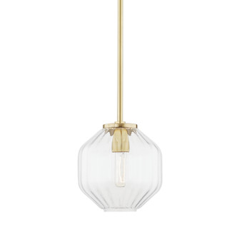 Bennett One Light Pendant in Aged Brass (70|1509-AGB)