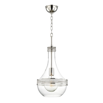 Hagen One Light Pendant in Polished Nickel (70|1810-PN)