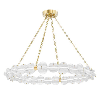 Lindley LED Chandelier in Aged Brass (70|1938-AGB)
