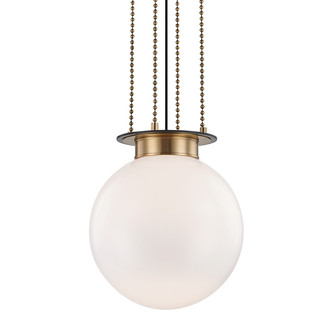 Gunther One Light Pendant in Aged Brass/Old Bronze (70|2017-AOB)