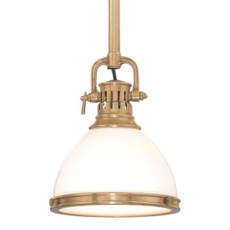 Randolph One Light Pendant in Aged Brass (70|2622-AGB)