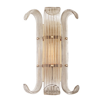 Brasher One Light Wall Sconce in Aged Brass (70|2900-AGB)