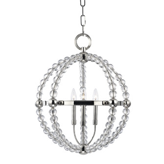 Danville Three Light Pendant in Polished Nickel (70|3120-PN)