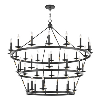 Allendale 36 Light Chandelier in Aged Brass/Old Bronze (70|3258-AOB)