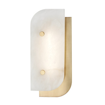Yin & Yang LED Wall Sconce in Aged Brass (70|3313-AGB)
