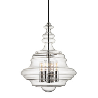 Washington Four Light Lantern in Polished Nickel (70|4016-PN)