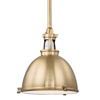 Massena One Light Pendant in Aged Brass (70|4620-AGB)