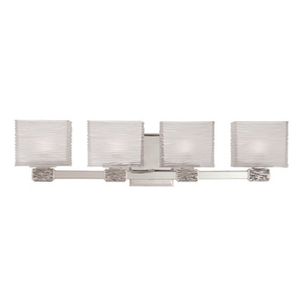 Hartsdale Four Light Bath Bracket in Polished Nickel (70|4664-PN)