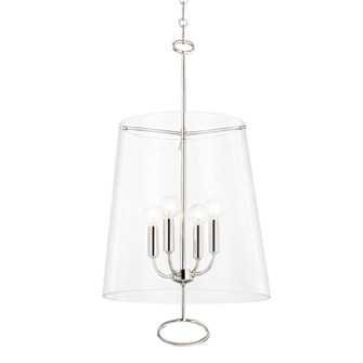 James Four Light Pendant in Polished Nickel (70|4717-PN)