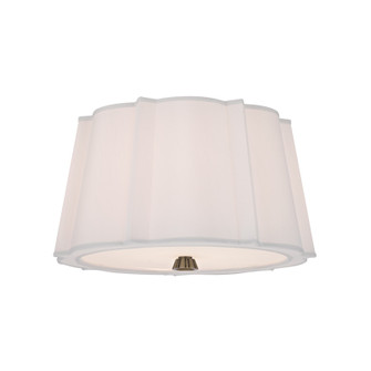 Humphrey Two Light Flush Mount in Aged Brass (70|4817-AGB)
