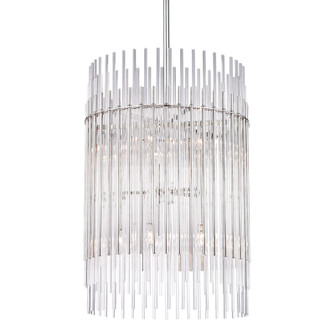 Wallis Ten Light Pendant in Polished Nickel (70|6320-PN)