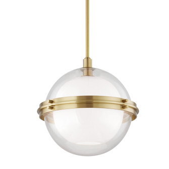 Northport One Light Pendant in Aged Brass (70|6518-AGB)