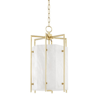 Flatbush LED Pendant in Aged Brass (70|7014-AGB)