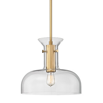 Coffey One Light Pendant in Aged Brass (70|7916-AGB)